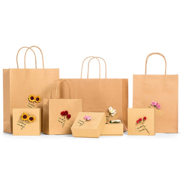 New Design Custom Kraft Paper Bag for Gift